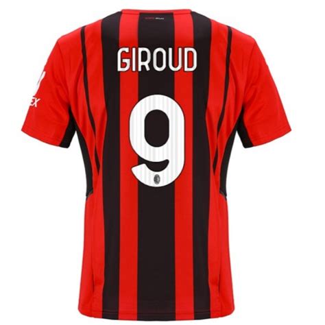 ac milan maillot giroud